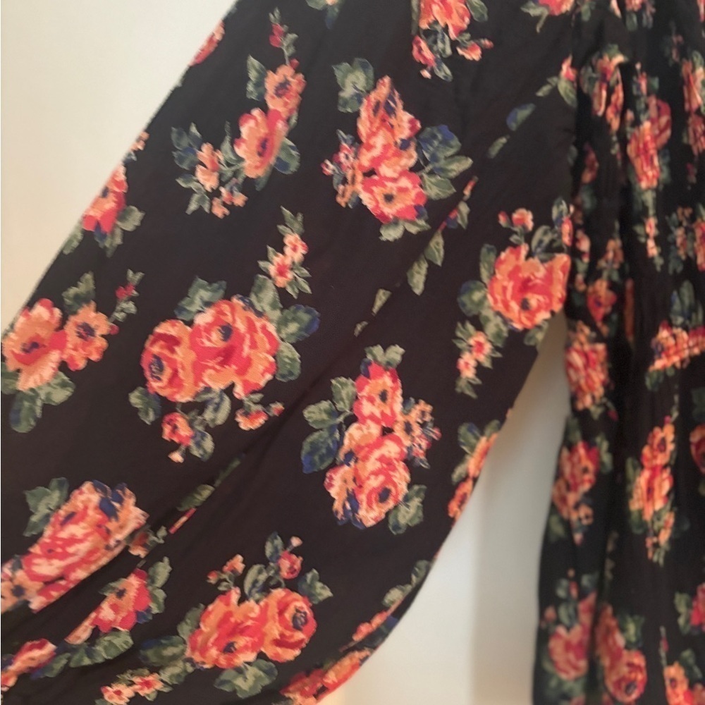 Romantic Cottagecore Feminine Floral Coquette Style Baby Doll Top Size 3X - Picture 8 of 13